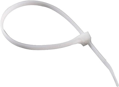Gardner Bender 46-308 DoubleLock Cable Tie, 8 inch, 75 lb, Nylon Zip Tie, 100 Pk, Natural White