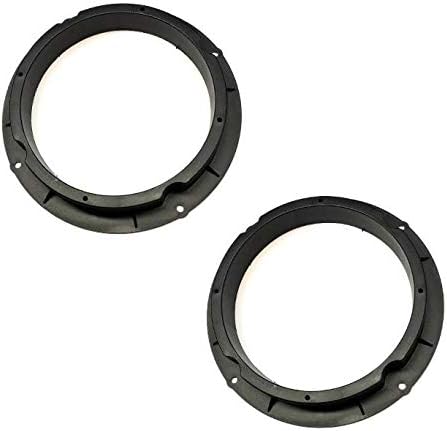 6.5" 6.75" Car Stereo Door Speaker Install Bracket Mount Plates for Aftermarket Speaker for Some Hyundai + Kia