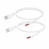 WMSDGZAI 24AWG USB 2.0 Male 2 Pin Bare Wire Pigtail Cable, 5V 2A