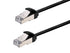 Monoprice Cat6A Ethernet Patch Cable - Slim Flat U/FTP 32AWG Molded Boot