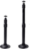 Wall Ceiling Mount Hanger 360°Rotatable Head with Extendable Length 11.4 Inch to 16.1 Inch / 11 lbs Load Mounting Bracket for Projector Camera (Black) by Hzgang