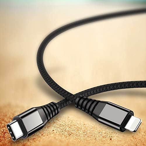 IFLASH 3ft USB-C Charging/Data Cable for iPhone 12/11/11 Pro/11 Pro Max/X/XS/XR/8 & iPad 8th 2020, Power Delivery