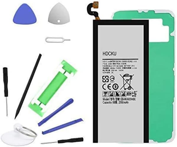 Battery Replacement for Samsung Galaxy S6 All G920 Model with Replacement Tools and Instructions