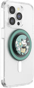 PopSockets Round Phone Grip Compatible with MagSafe, Disney - Enamel Tonal Flower Mickey, Adapter Ring Included, Phone