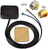 Superbat 4G 4G Vehicle GPS + LTE Magnetic Mount Combination Antenna with SMA Connector for GPS Navigation Head Unit Car