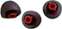 Zotech 3 Pcs Silicone Eartips Replacement Ear Buds for Plantronics Voyager 5200 & Voyager Legend Headset (Black, Medium)
