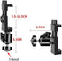 ThtRht 1/4'' Indoor Security Camera Ceiling Wood Beam Mount Stand with Clips Interior Door Frame Clasp Bracket Thread