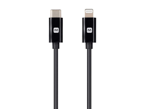 Monoprice Apple MFi Certified Lightning to USB Type-C Rapid Charge and Sync Cable, Compatible with iPhone 13, Pro, Pro