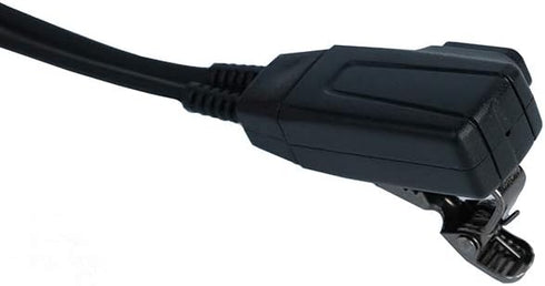 Vx-261 Earpiece Headset with Mic for Motorola Vertex Standard VX-231, VX-351 Walkie Talkie 2 Way Radio - Black