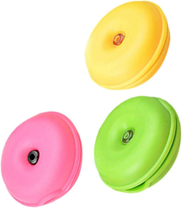 Multi-Color 3 Pcs Cable Organizer for Earplugs, Phone Cords, and Earbuds - Twine Manager & Winder Hub.