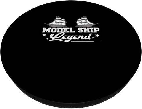Cool Model Ship Legend For Ship Model Building Ship Modelers PopSockets Standard PopGrip