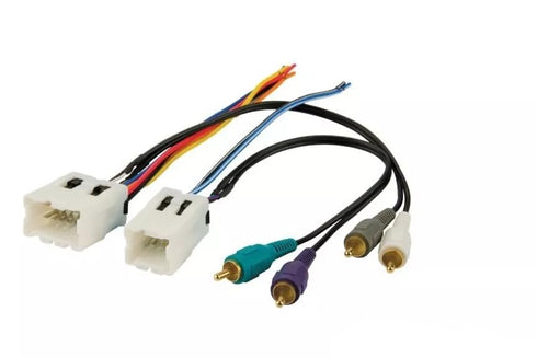 Generic Car Stereo Radio Wire Harness -Made for Some Infiniti + Nissan: Vehicles