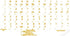 Greek Keyboard Stickers with Transparent Yellow Letters for Any Laptop, PC, Desktop, Notebook