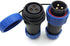 SP21 2Pin-12Pin Panel Mount Waterproof IP68 Circular Cable Connector Plug Socket (3Pin)