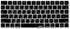 XSKN Arabic Language Keyboard Silicone Cover Skin for Apple Magic Keyboard (MLA22LL/A), US Layout - Black