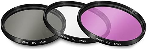 49mm 3 Piece Filter Kit (UV-CPL-FLD) for Sony 18-55mm DT E-Mount, 55-210mm, 16mm f/2.8, 20mm f/2.8 EMOUNT, 24mm f/1.8, FE 28mm f/2 Lens, 30mm f/2.8, 30mm f/3.5, 35mm f/1.8, 50mm f/1.8, 55mm f/1.8