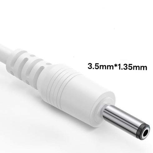 Cpneteion 5ft 3.5 1.35mm 5V/1A USB to DC Power Cable, x DC Replacement Charging Cord for Digital Alarm Clock, Kids Ok