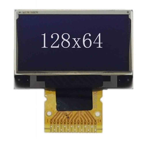Senzooe 0.96 inch OLED display 128 x 64 14-pin SSD1315 driver SPI interface