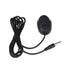 Universal 3.5mm Car Radio Stereo External Microphone for Car Stereo Radio Vehicle Head Unit Bluetooth Enabled Audio Receiver GPS DVD with 3m Cable Plug and Play