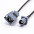 RG174 6m Fakra G Code Brown Pigtail Male to Female Coaxial Cable Car Telematics Antenna Extension Cable