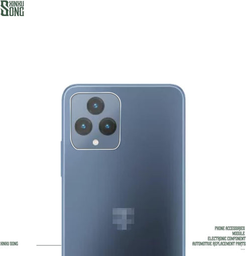 3 Pack Camera Lens Protector for T-Mobile Revvl 6 5G, Anti-Scratch H9 Hardness Tempered Glass Film