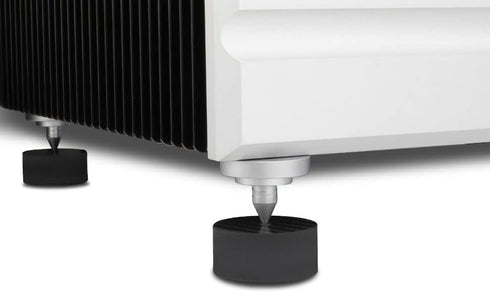 Monosaudio Carbon Fiber Speaker Spike Floor Protectors 40x20mm for Audio, Speakers, Subwoofers, Amplifiers
