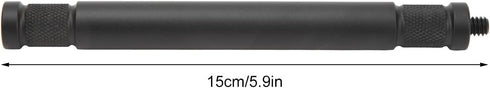 Diyeeni 0.25 inch Selfie Stick Long Pole, Extension Rod for Most Tripods, Cameras, Stabilizers, Lightweight Extension