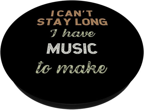 Funny Musician Music Producer Hobby Job Men Women Funny Musician Music Producer Hobby Job For Men and Women PopSockets
