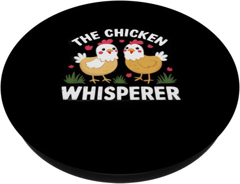 PopSockets Standard PopGrip Chicken Whisperer Chicks Funny Homesteading Farm Life