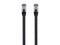 Monoprice Cat8 26AWG S/FTP Ethernet Network Cable - 3 Feet, Black, 2GHz, 40Gbps, Pure Bare Copper