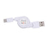 Retractable USB C Cable, Adjustable Charging Cable for Car Travel Essentials USB 3.1 USB to USB C Retractable Cable Cord