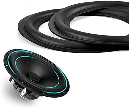 Fielect 12 Inch Speaker Foam Edge Surround Rings Replacement Parts 4pcs for DIY or Speaker Repair