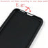 2 Pack Cover for Oukitel WP21 (6.78") Soft Silicone TPU Black Phone Protective Cases + 9H Hardness HD Tempered Glass