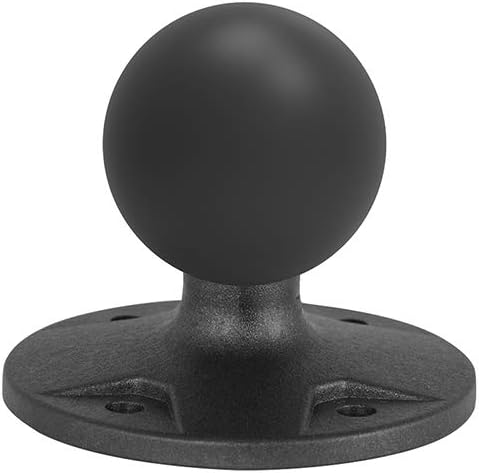 ARKON Mounts Circular 38mm Ball to 4-Hole AMPS Adapter - Permanent Mount for Flat Surfaces