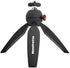 Manfrotto MTPIXIMII-B, PIXI Mini Tripod with Handgrip for Compact System Cameras, for DSLR,