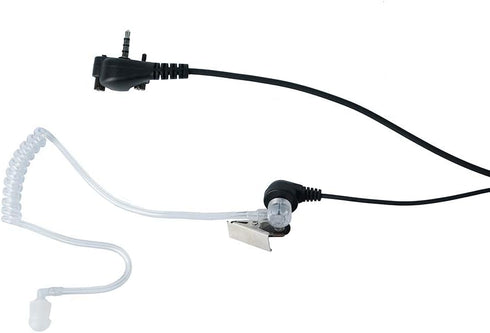 Vx-261 Earpiece Headset with Mic for Motorola Vertex Standard VX-231, VX-351 Walkie Talkie 2 Way Radio - Black