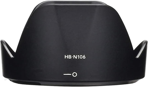 HB-N106 Lens Hood & 55mm Lens Cap for Nikon D5600 D5500 D3500 D3400 Camera kit AF-P DX 18-55mm f/3.5-5.6G VR Lens (1+1
