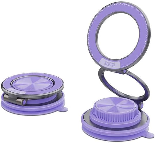EIGNO Hands-Free Magnetic Phone Mount for Car & Home, Ultra-Stable Suction Cup Holder