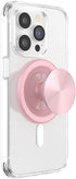 PopSockets Phone Grip with Expanding Kickstand, Wireless Charging Compatible, Adapter Ring for MagSafe Included - Pinky