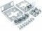 Rack Mount Kit for 17.3" Wide Rack Compatible with HP ProCurve/Aruba/OfficeConnect/HPE HP-4S