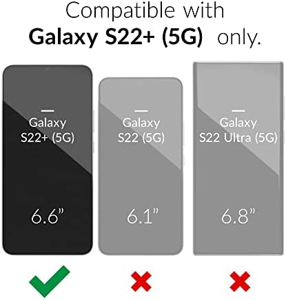 Crave Slim Guard for Galaxy S22+ Case, Shockproof Case for Samsung Galaxy S22+, Forest Green