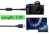 Replacement UC-E17 USB Cable Data & Charging Cord Compatible with Olympus Camera Stylus VG-120 to VG-360 (5.9FT)