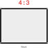 Yosoo Health Gear 16:9 40 120 inches (72in) Projection Screen Indoor Outdoor Projector Curtain, Thicken Portable White