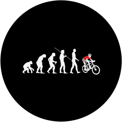 PopSockets Swappable PopGrip - Bike Cyclist Cycling Evolution Mountain Bike Fan EVO