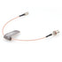 SZRMCC DIN1.0/2.3 RG179 75ohm 4K (1m/3.2ft) Male to BNC Female HD SDI Coaxial Cable for Video Camera Monitor Recorders