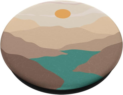 Mountains Landscape Boho PopSockets Standard PopGrip