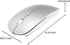 KLO Rechargeable Bluetooth Mouse for MacBook/MacBook Air/Pro/iPad, Wireless Mouse for Laptop/Notebook/PC