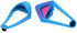 Glow in Dark Silicone Cat Kitty Ears, Lovely Fluorescent Cat Ears for Bose/Razer/HyperX/Corsair/SteelSeries