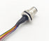 M12 12Pin Male Connector Cable - A Coded Straight Front Mount Cable, 1M Waterproof Male Aviation Socket