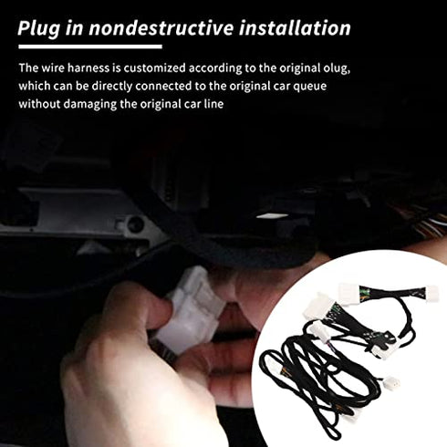 Speaker Activation Wire Harness for Model 3 2022, Left Hand Drive, Audio Modification Cable Kit